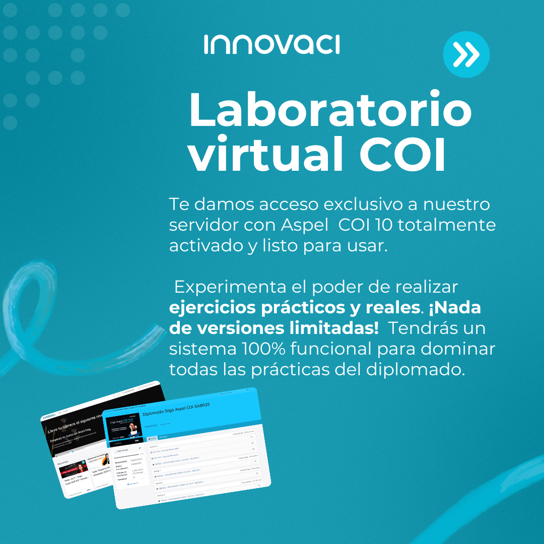 Diplomado Aspel COI 10v | Acceso Plus