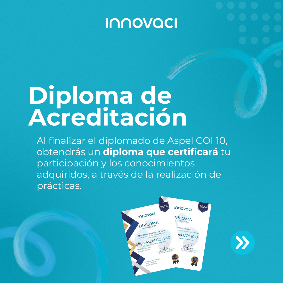 Diplomado Aspel COI 10v | Acceso Plus