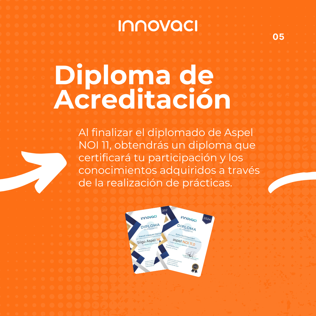 Diplomado Aspel NOI v11 - Acceso Plus