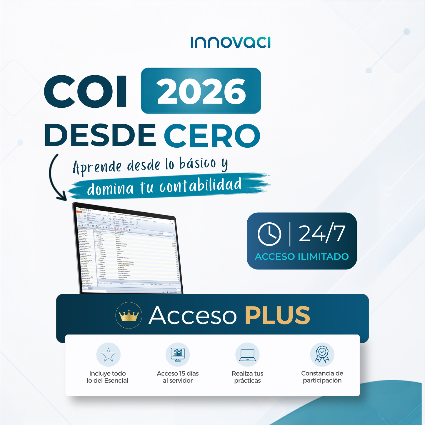 Domina Aspel COI 11 Desde Cero en 2026 - 24/7