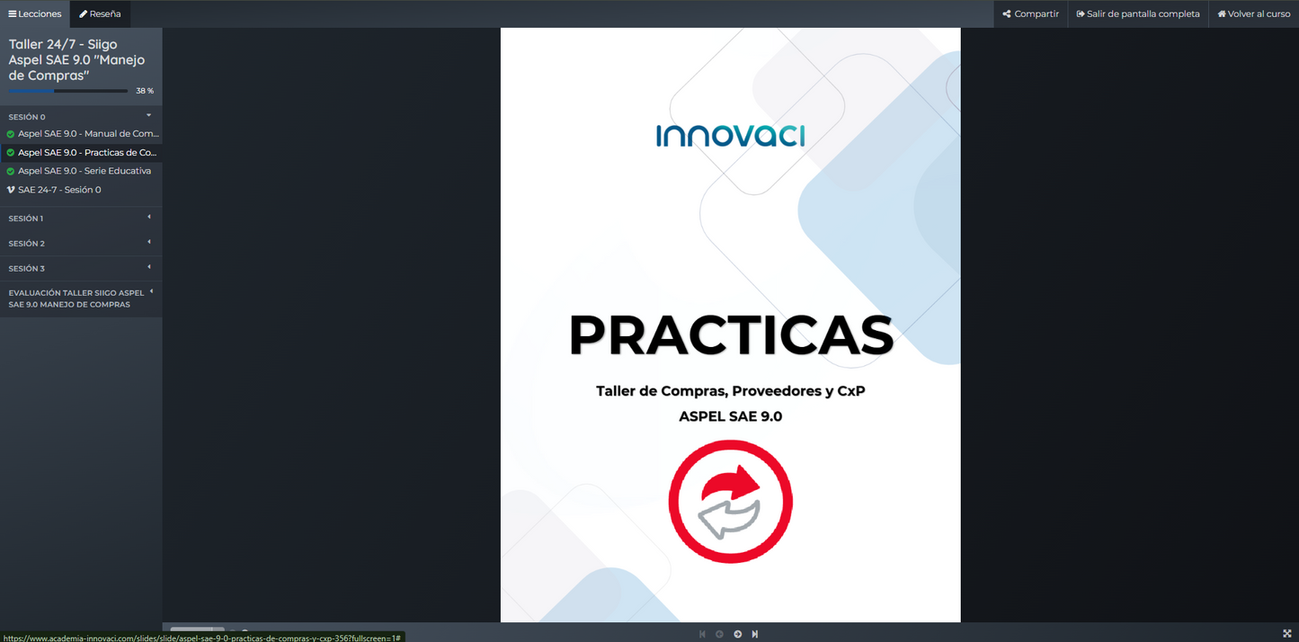 Curso en línea Aspel SAE 9.0 - Manejo de Compras (24/7)