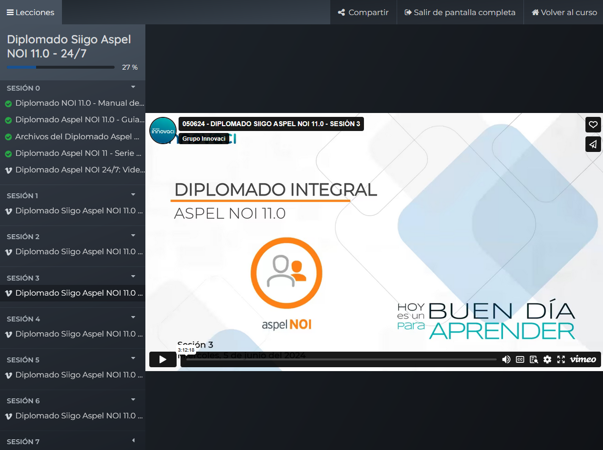 Diplomado Siigo Aspel NOI v11 24/7 - Edición 2024