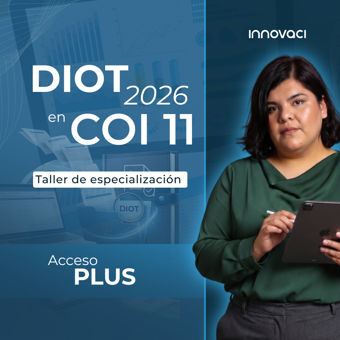 Taller DIOT 2026 con Aspel COI 11 | Acceso PLUS Día del Contador