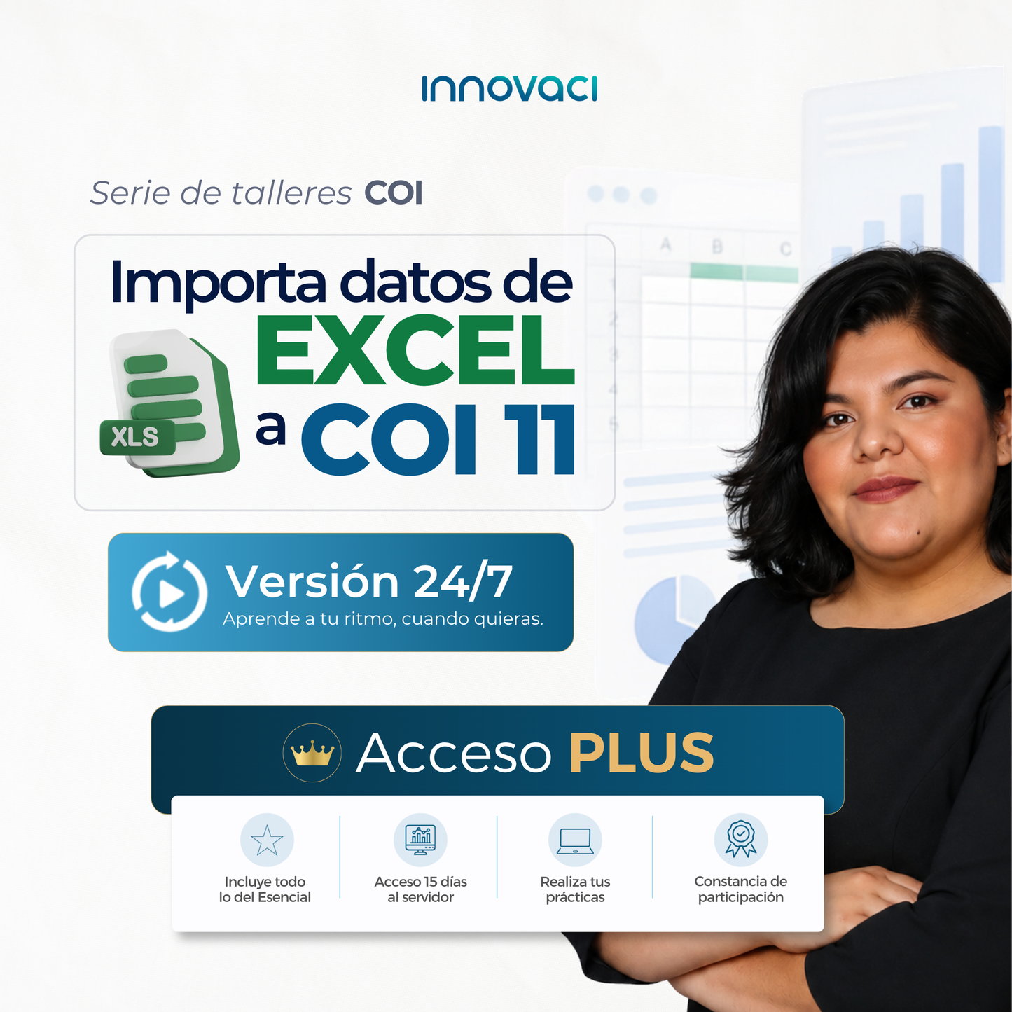 Taller Importa Datos de Excel a COI 11 · 24/7