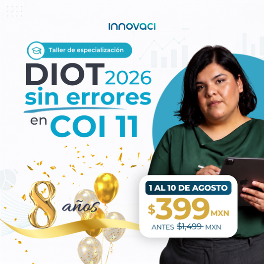 Taller DIOT 2026 con Aspel COI 11 | 24/7