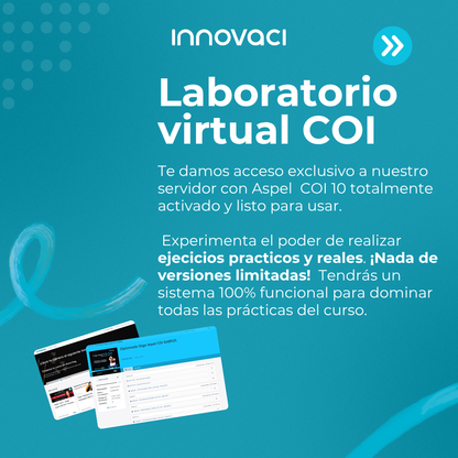 Diplomado Aspel COI 10v | Acceso Plus