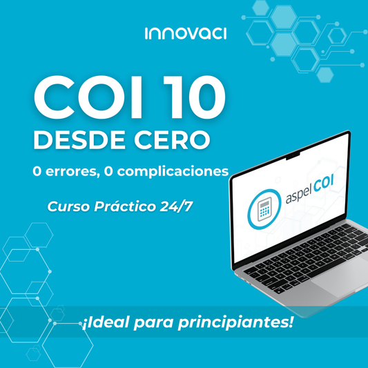 Curso Aspel COI 10 desde CERO – ¡Disponible 24/7!