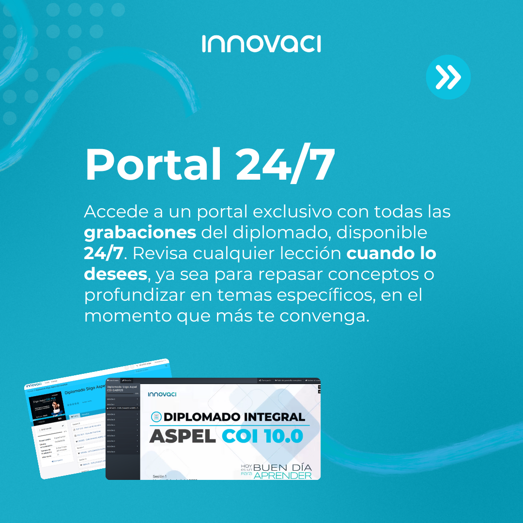 Diplomado Aspel COI 10v | Acceso Plus
