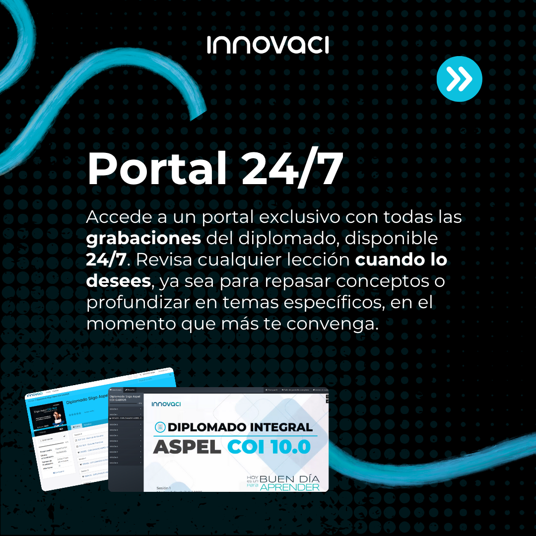 Diplomado Aspel COI 10v | Acceso Premium