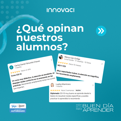 Diplomado Aspel COI 10v | Acceso Plus