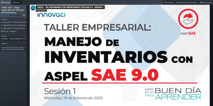 Taller 24/7 Siigo Aspel SAE v9: Manejo de Inventario