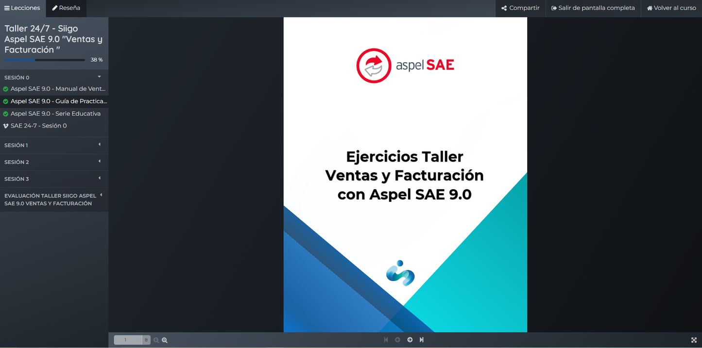 Taller 24/7 Siigo Aspel SAE v9: Ventas y Facturación