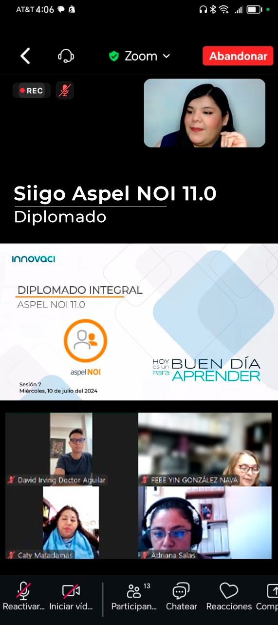 Diplomado Aspel NOI v11 - Acceso Esencial