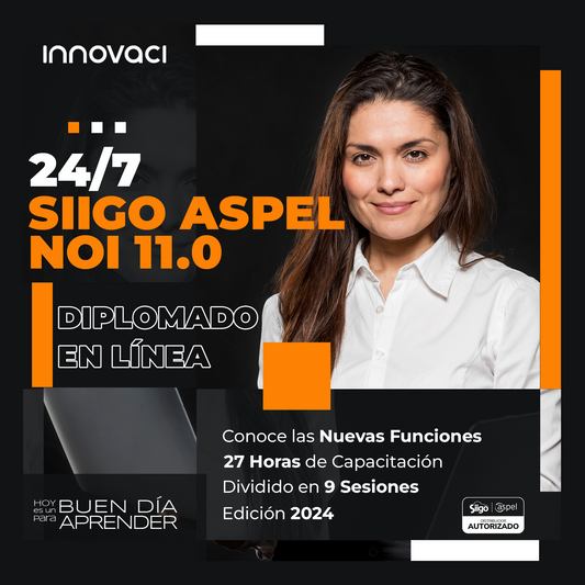 Diplomado Siigo Aspel NOI v11 24/7 - Edición 2024