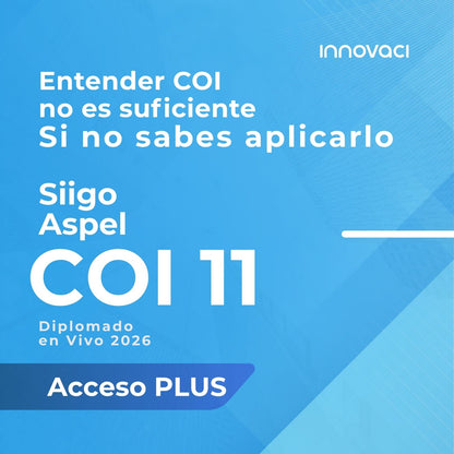 Diplomado Aspel COI 11 en Línea | Deja de improvisar tu contabilidad