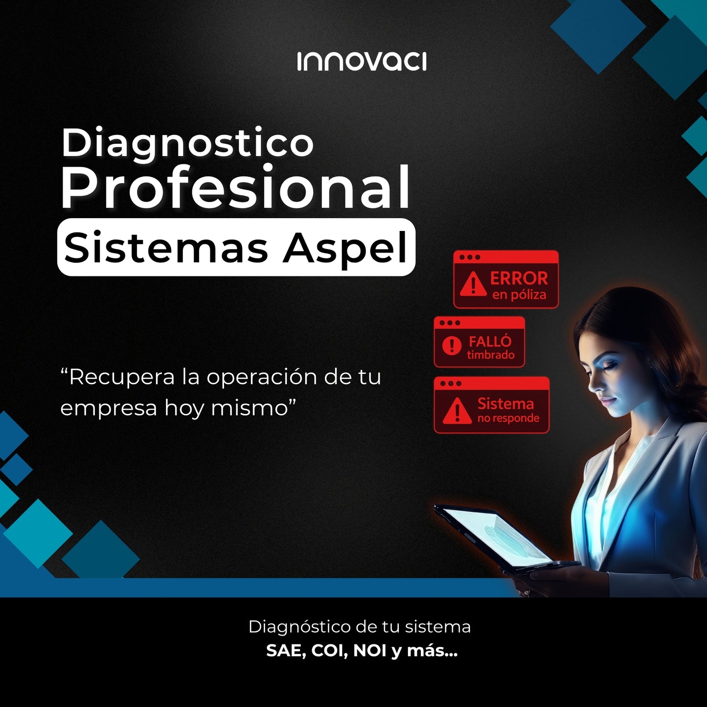 Diagnóstico Profesional de Sistemas Aspel