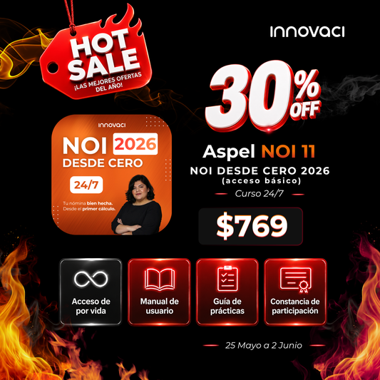 Curso Aspel NOI 11 desde CERO 2026 - 24/7