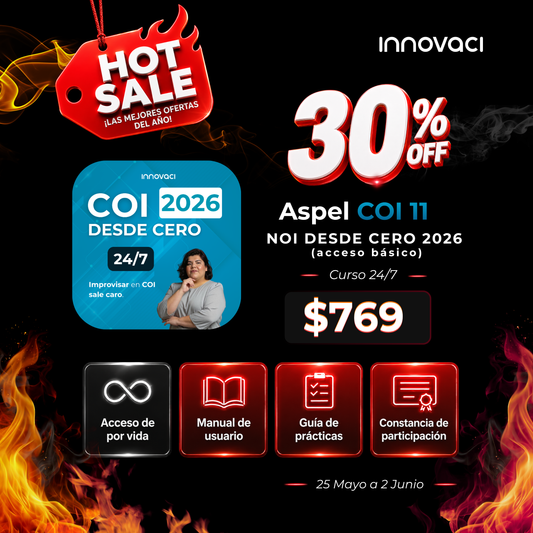 Domina Aspel COI 11 Desde Cero en 2026 - 24/7