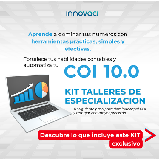 Kit: Talleres de Especialización Aspel COI 10.0 - 24/7