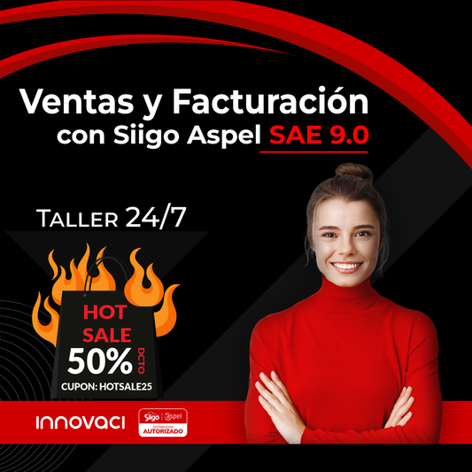Taller 24/7 Siigo Aspel SAE v9: Ventas y Facturación