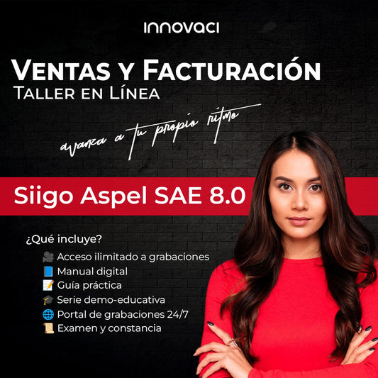 Taller Siigo Aspel SAE v8: Ventas y Facturación 24/7 - Edición 2024