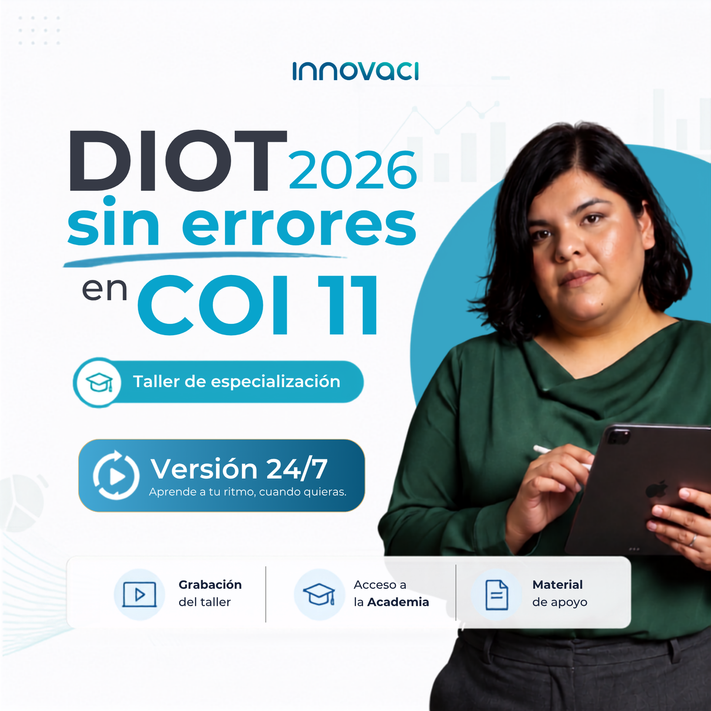 Taller DIOT 2026 con Aspel COI 11 | 24/7