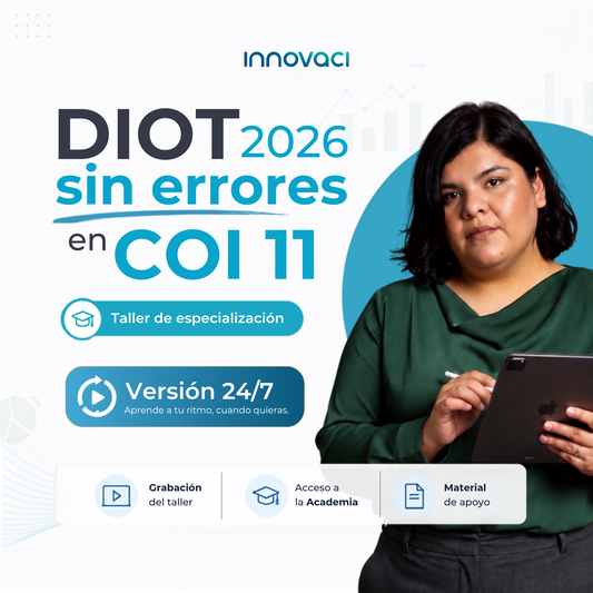 Taller DIOT 2026 con Aspel COI 11 | 24/7
