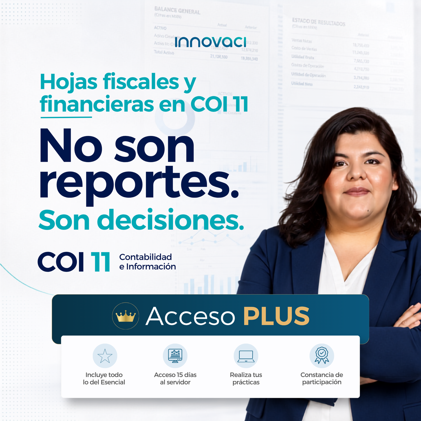 Taller Hojas Fiscales y Financieras en COI 11 - 24/7