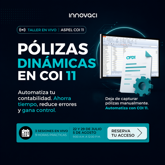 Taller de Pólizas Dinámicas en Aspel COI 11