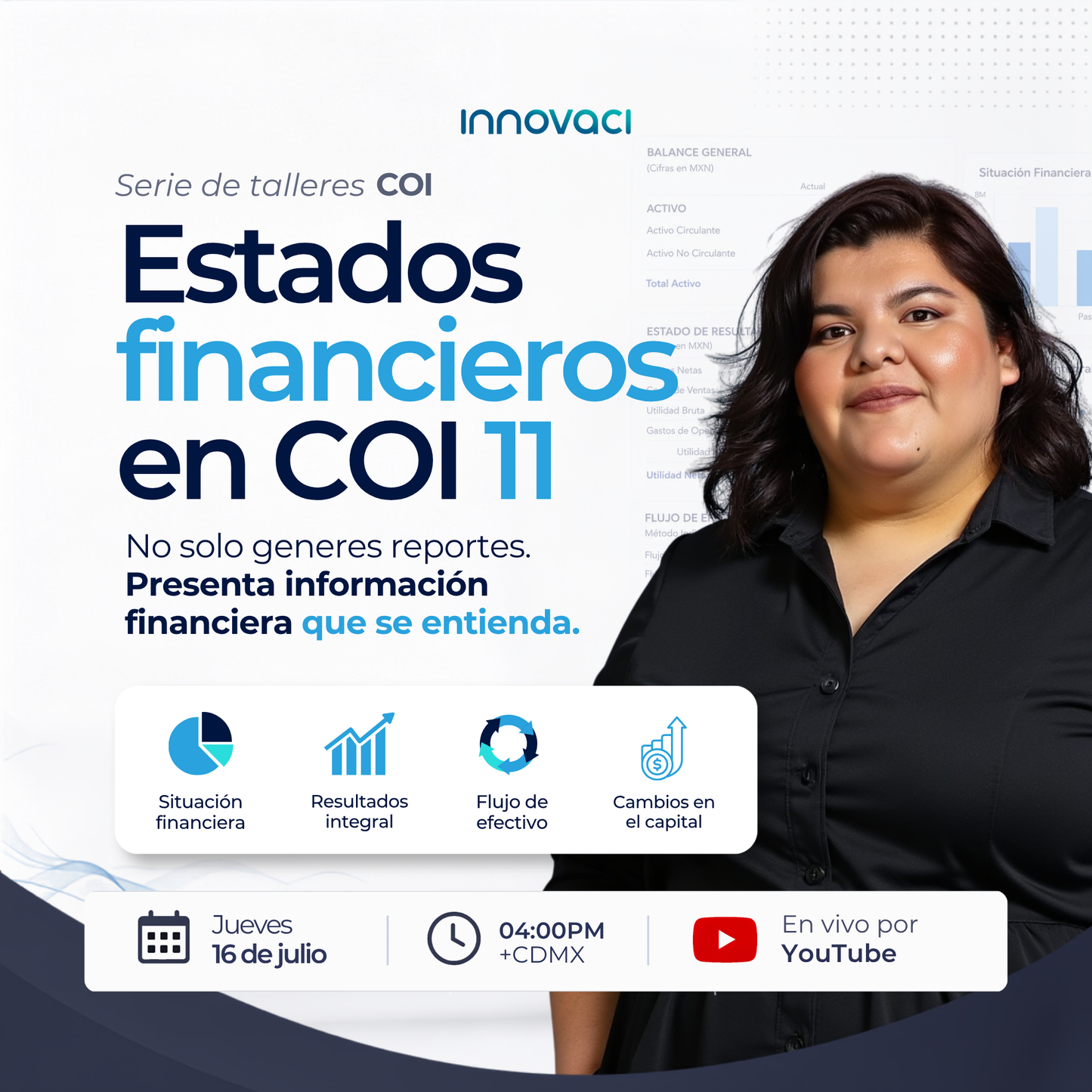Taller Estados Financieros en COI 11 en vivo
